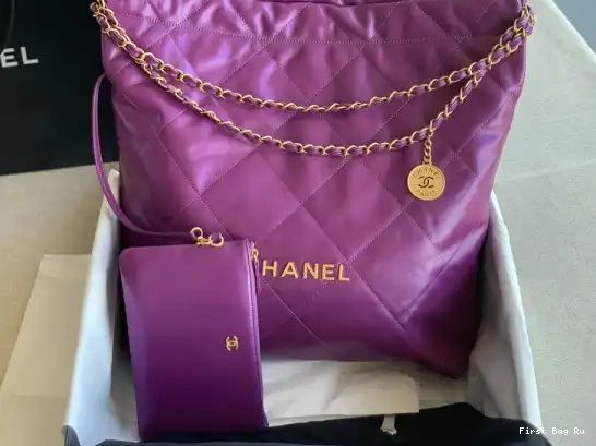First Bag Ru CHANEL HANDBAG 22 LARGE 0619